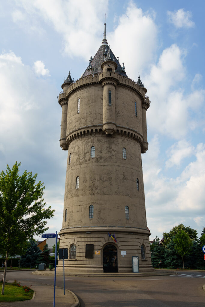 Der bekannte Wasserturm