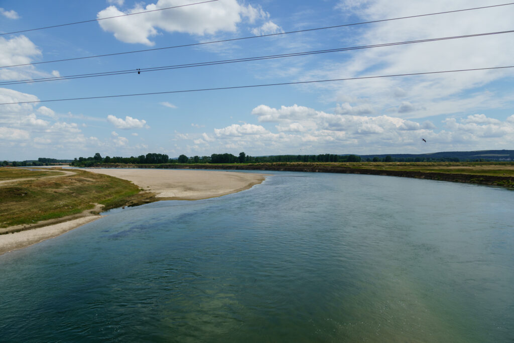 Olt, der größte rumänische Nebenfluss der Donau