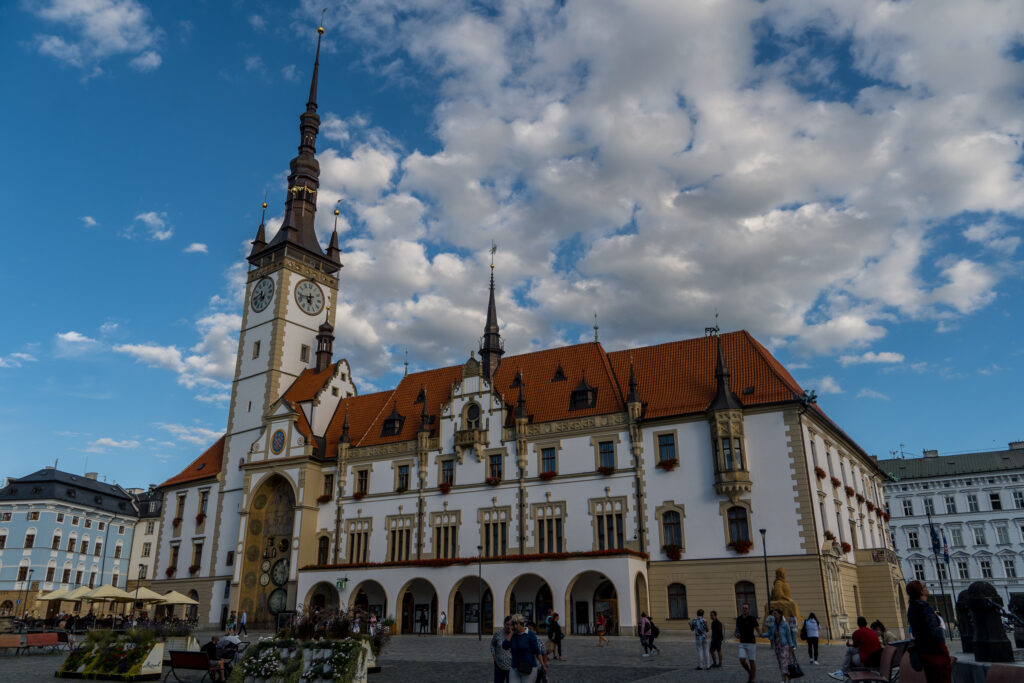 Das Rathaus von Olmütz