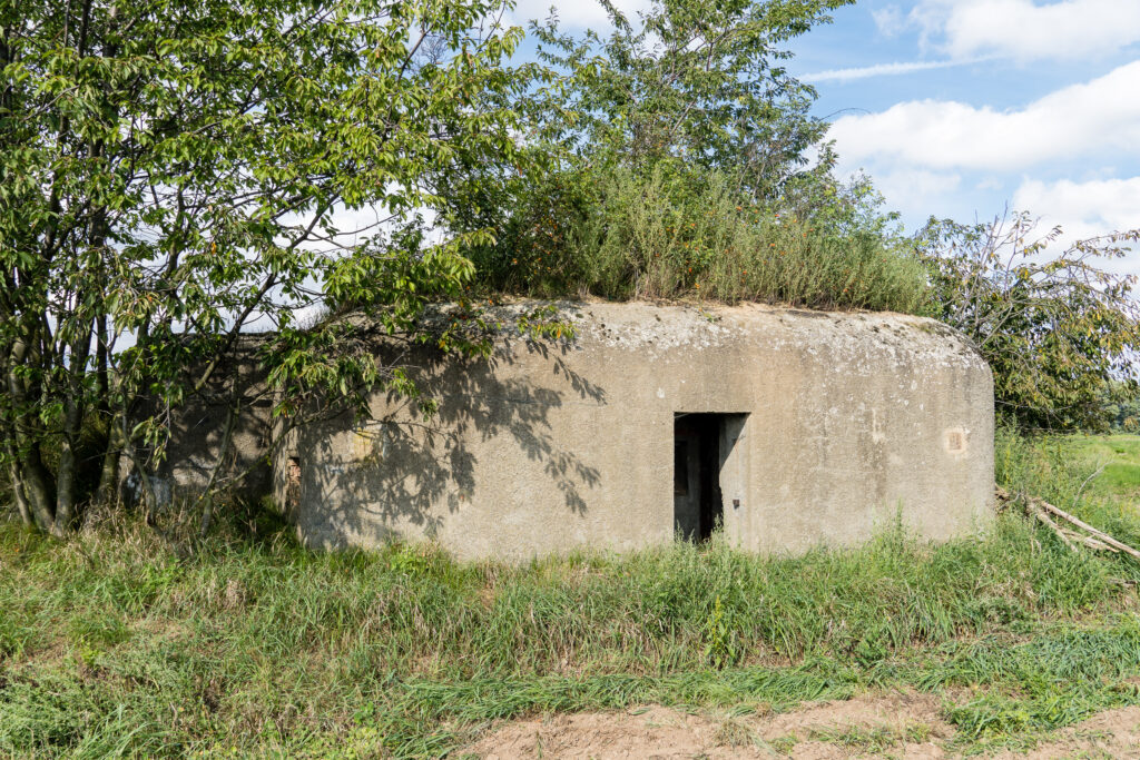 Eher der vielen Bunker an der früheren Deutsch-Tschechoslowakischen Grenze; nach dem Münchner Abkommen 1938 sinnlos geworden und nie benutzt