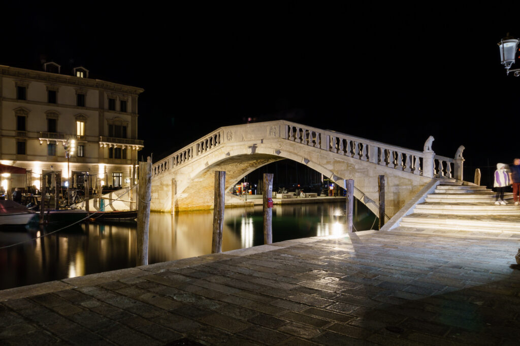 Die Brücke bei Nacht - auch nicht schlecht