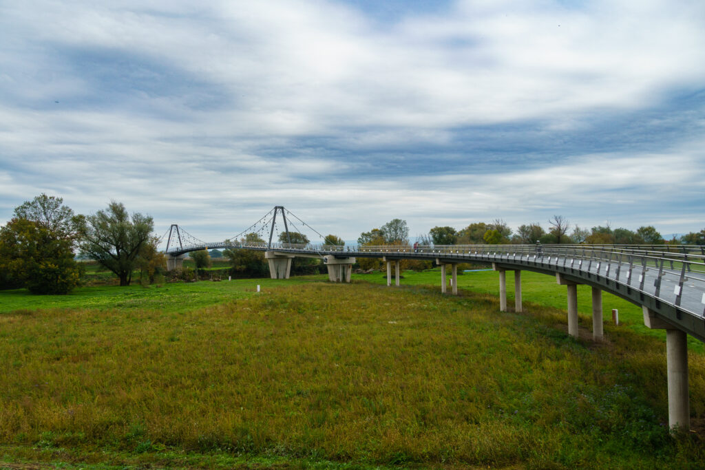 Die neue March-Brücke bei Marchegg