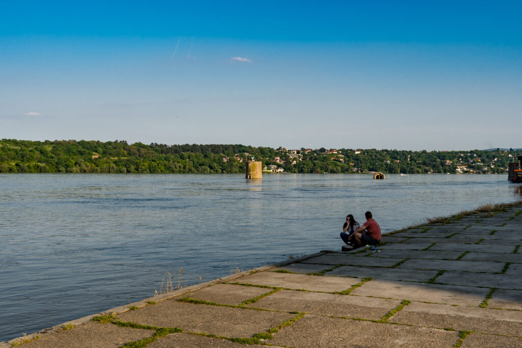 Die Donau, lange nicht gesehen