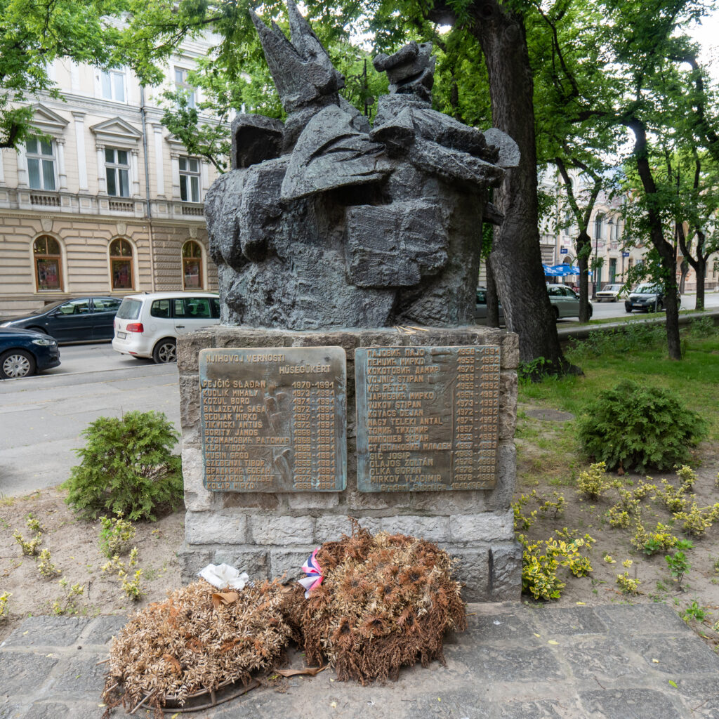 Denkmal für die Opfer der Jugoslawien-Kriege
