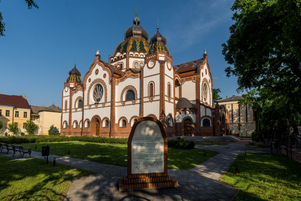 Die zweitgrößte Synagoge im ehemaligen Königreich Ungarn