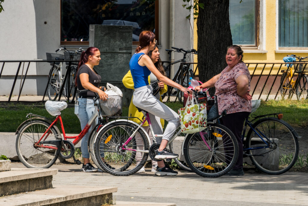 Radfahren in Ungarn ist ganz oft Frauensache