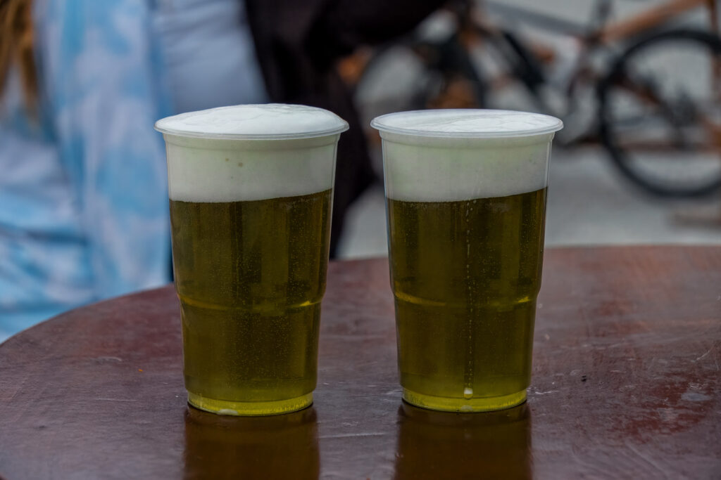 Grünes Bier aus Znaim zum Gründonnerstag (ja wirklich!)