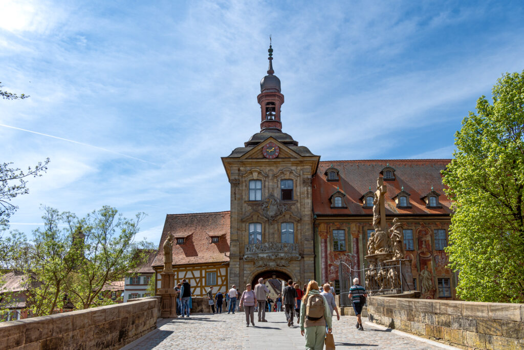 ln die Altstadt von Bamberg