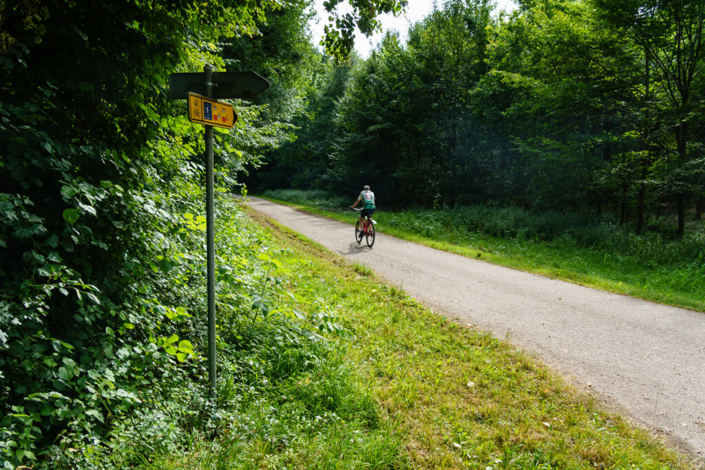 In Tschechien gibts dann doch noch Radfahrende