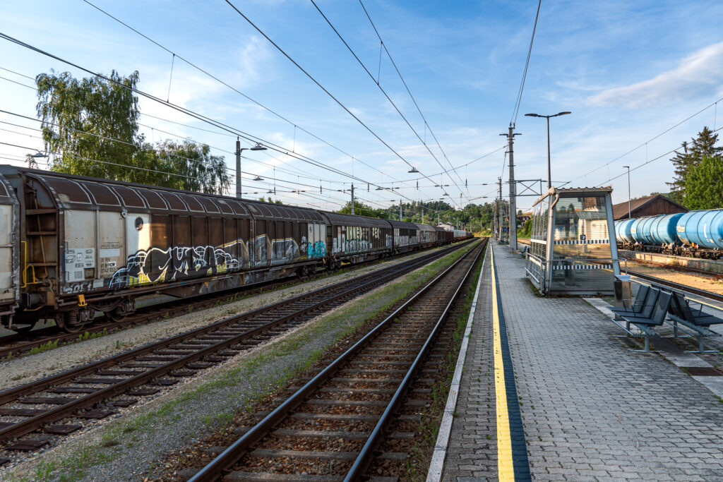 Bahnhof fast am Ende der Welt