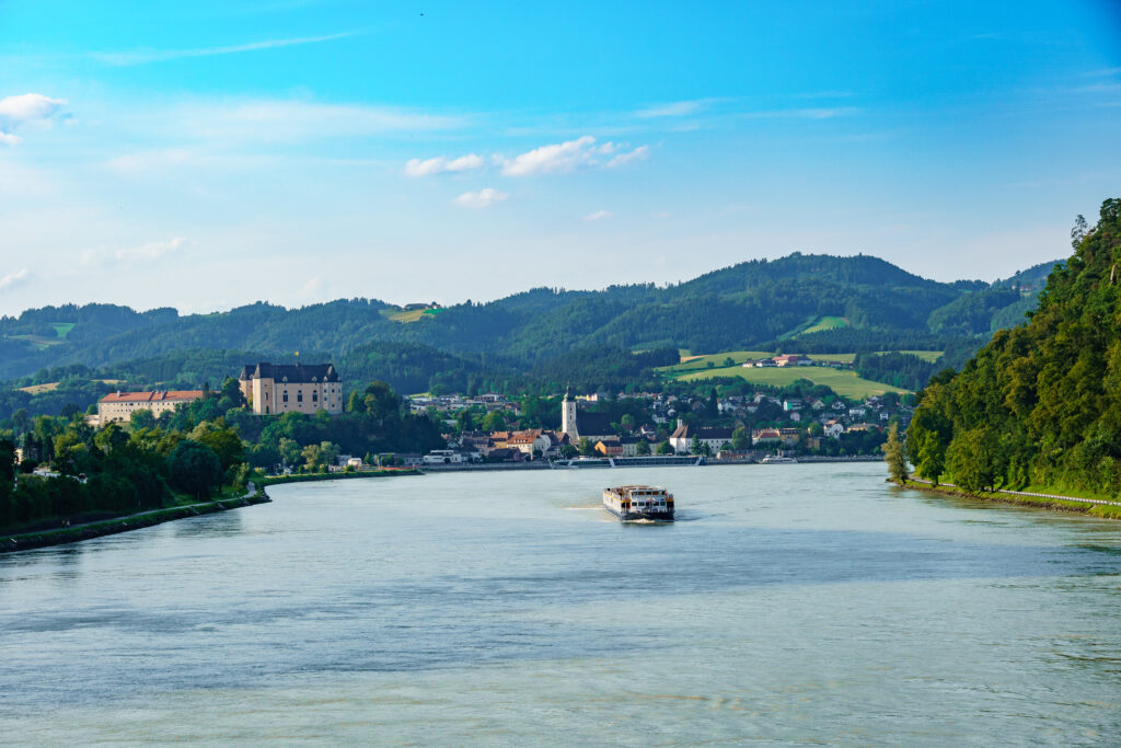 Donau-Abend-Stimmung