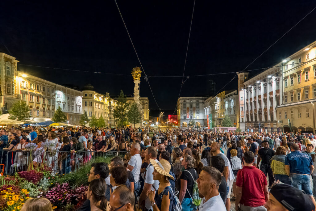 Viel los am Hauptplatz