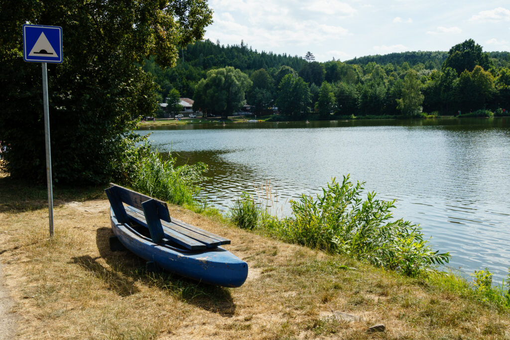 Ob die schwimmt?