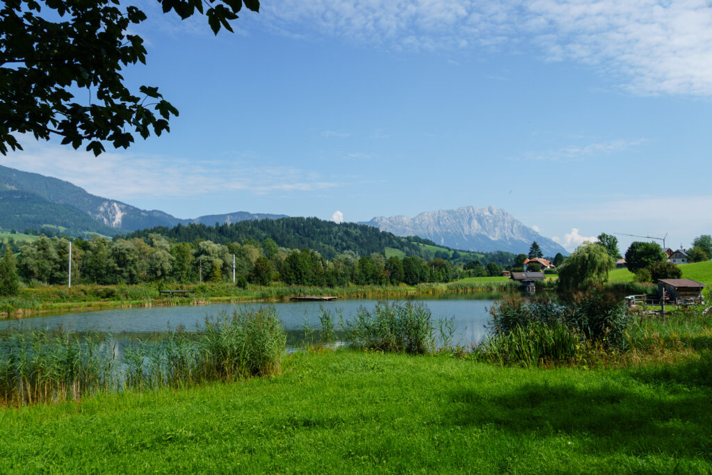 Landschaft können sie da oben