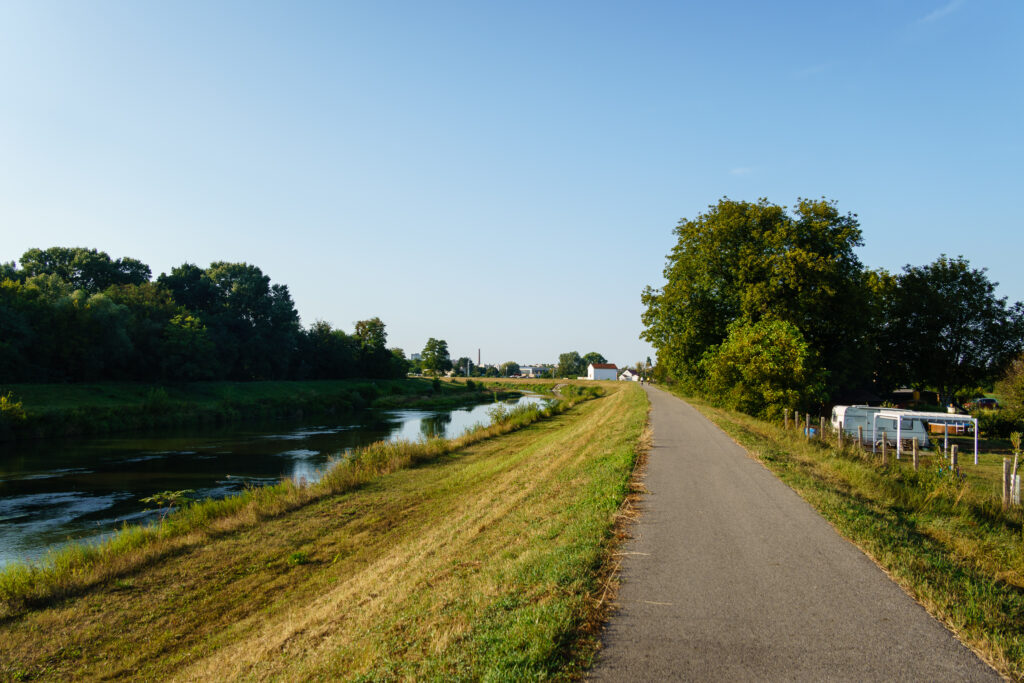 Fast am Ziel an der Thaya