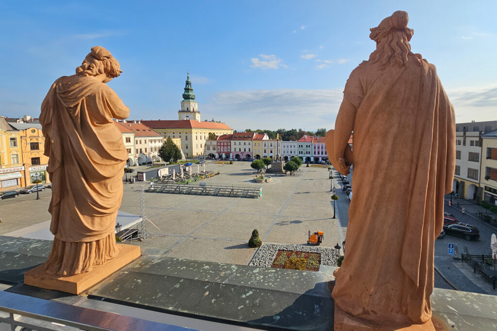 Frühstücksterrasse mit Aussicht