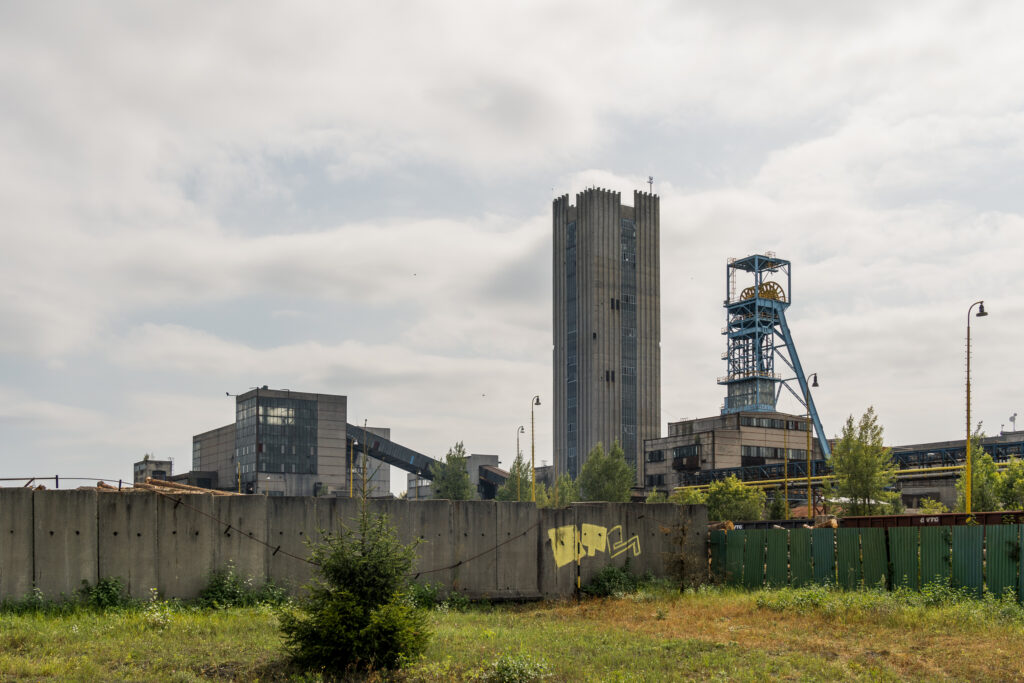 Altes Kohlebergwerk - schon länger nicht mehr in Betrieb