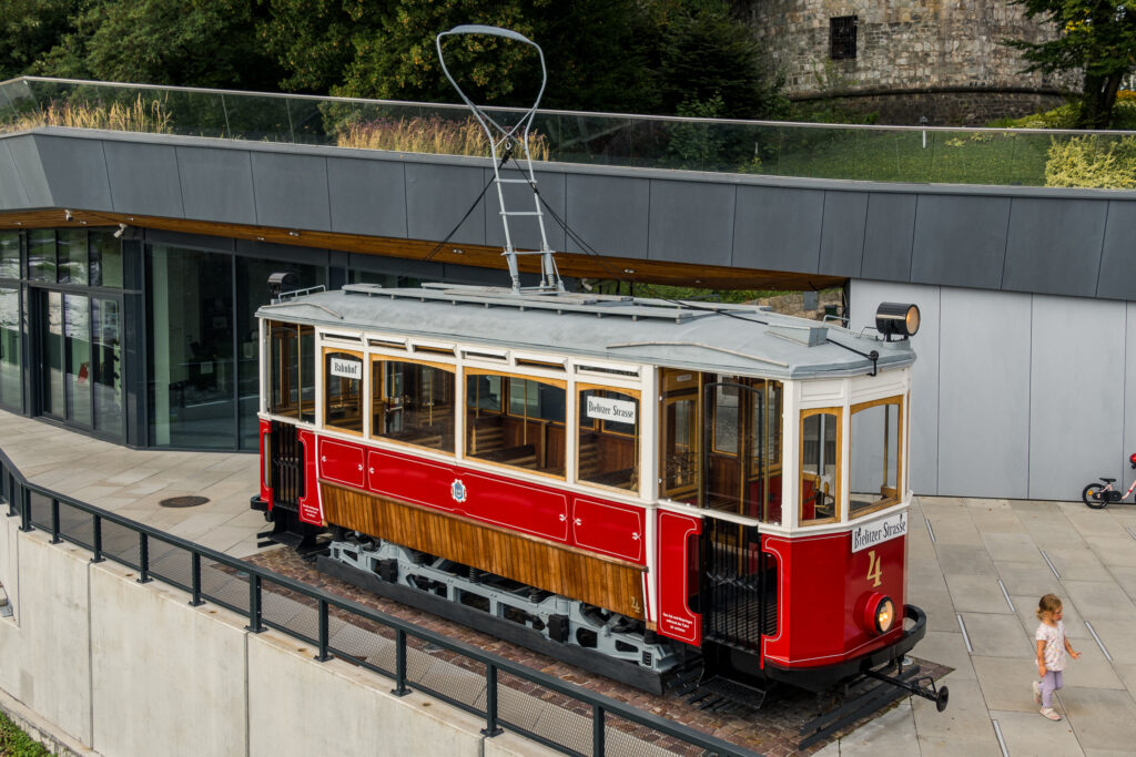 Rekonstruktion einer Straßenbahn