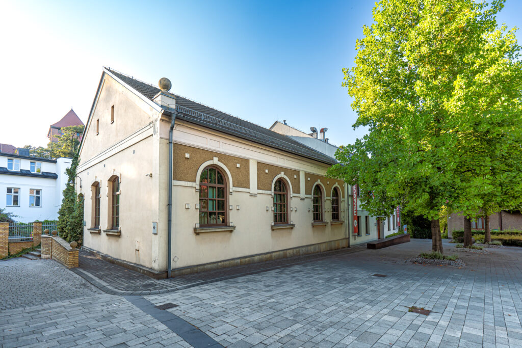 Untergebracht im erhaltenen Synagogen-Gebäude