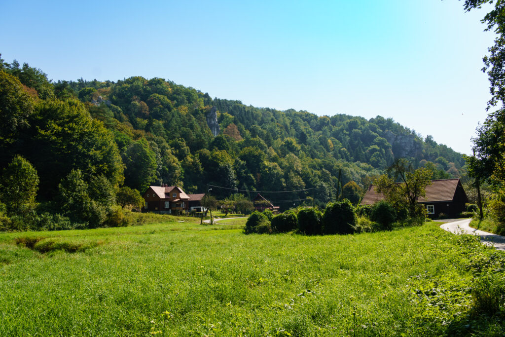 Ländlich nur ein paar Kilometer außerhalb der Stadt