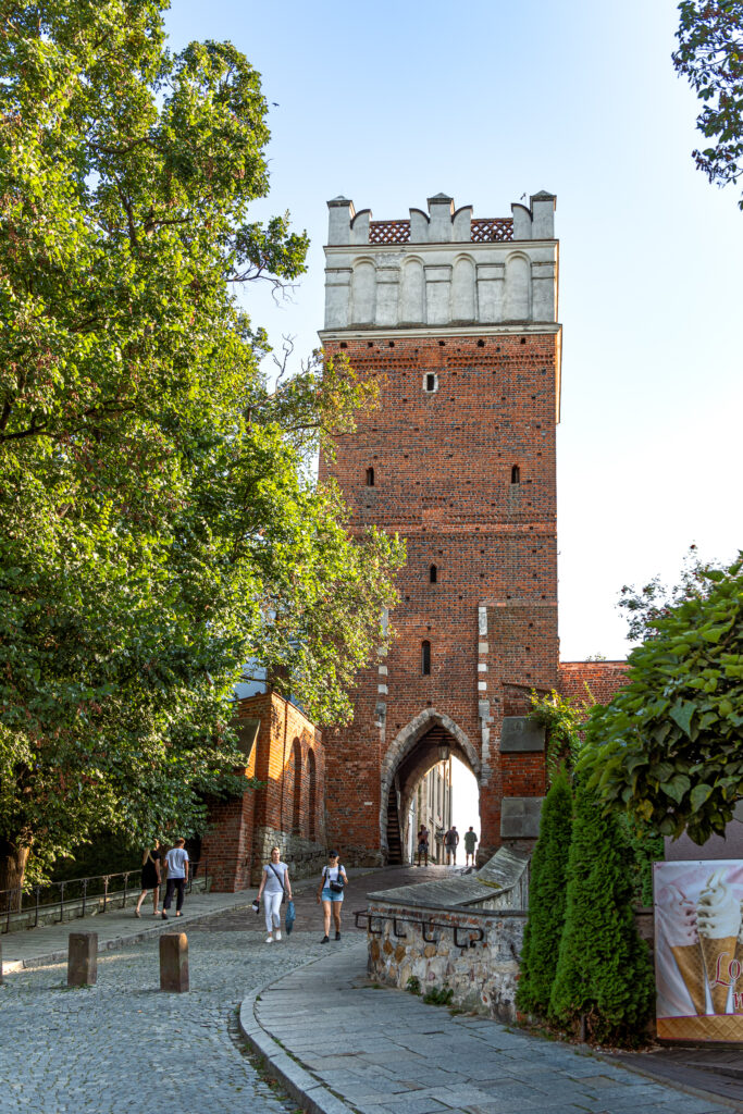 Der Turm war schon von Weitem sichtbar