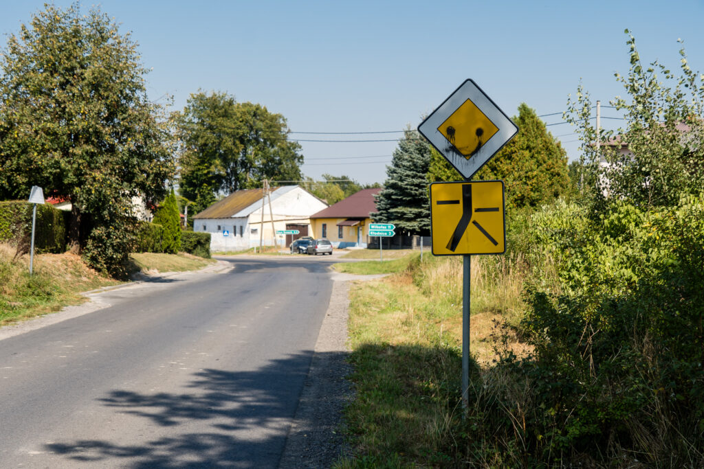 Freundliche Straßenschilder