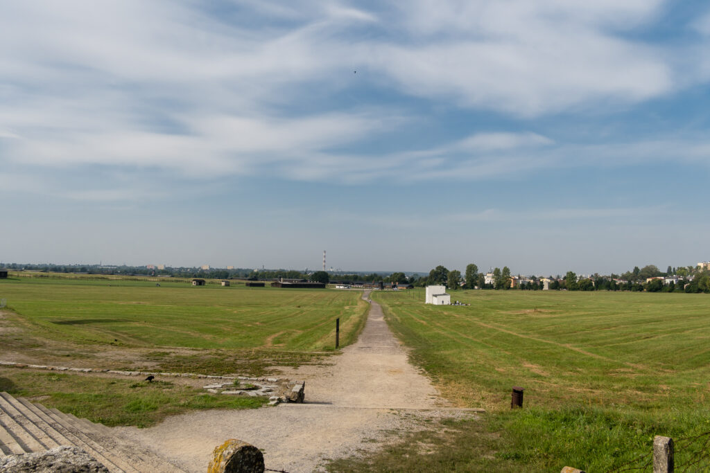 Das Gelände von Majdanek