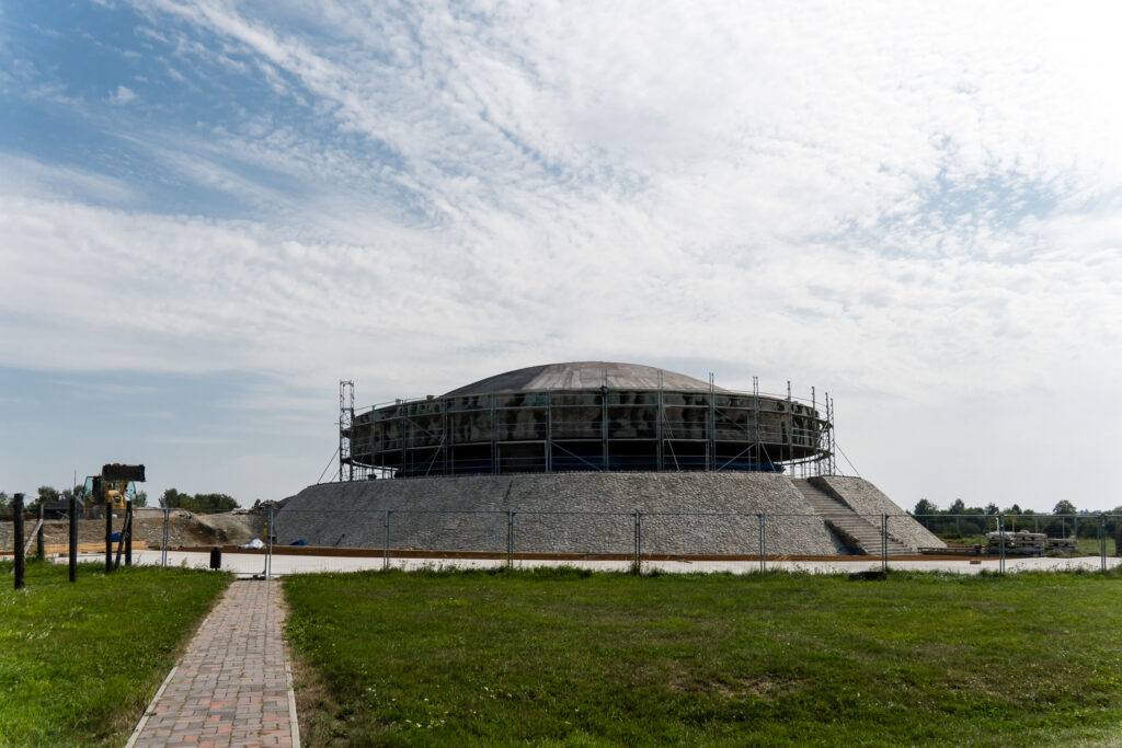 Das Mausoleum wird renoviert