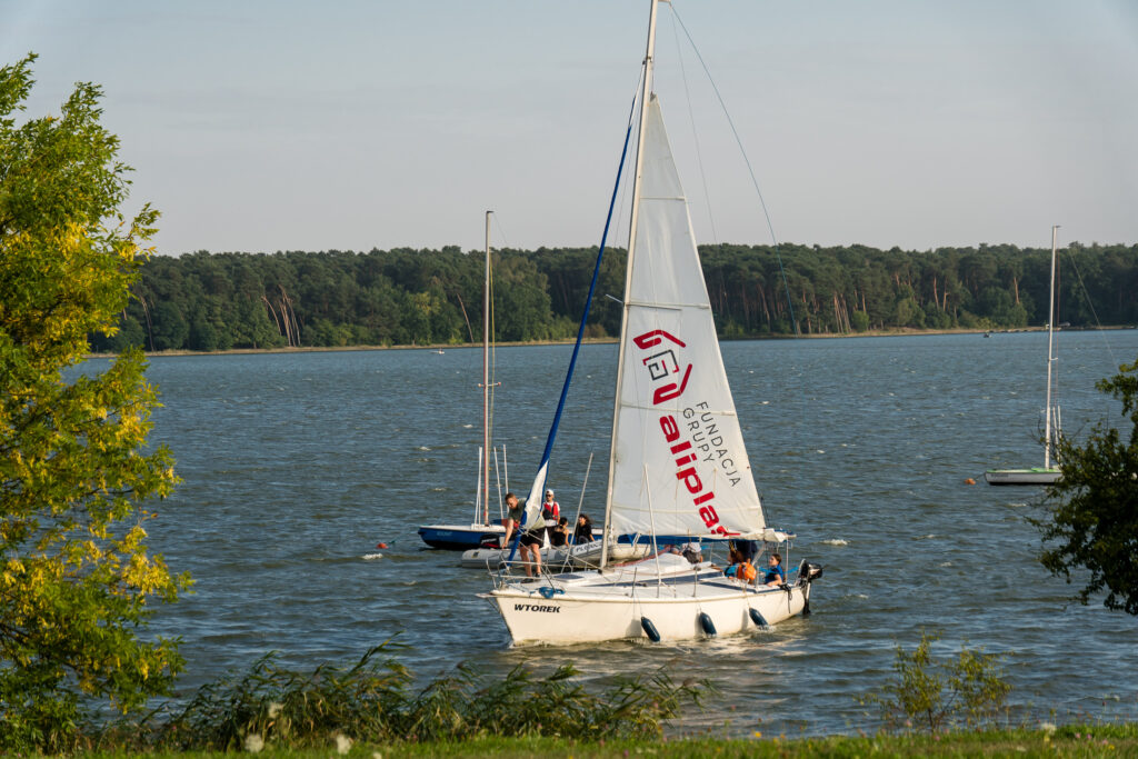 Die Segler freut der Wind (meistens)