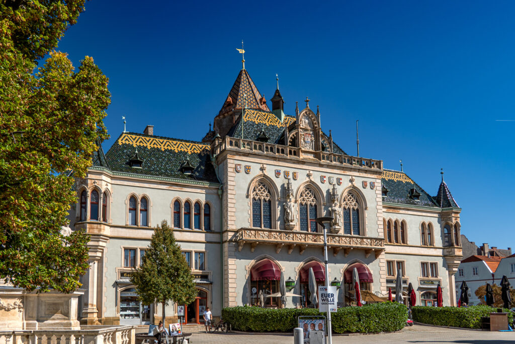 Zum ersten Mal am Hauptplatz von Korneuburg