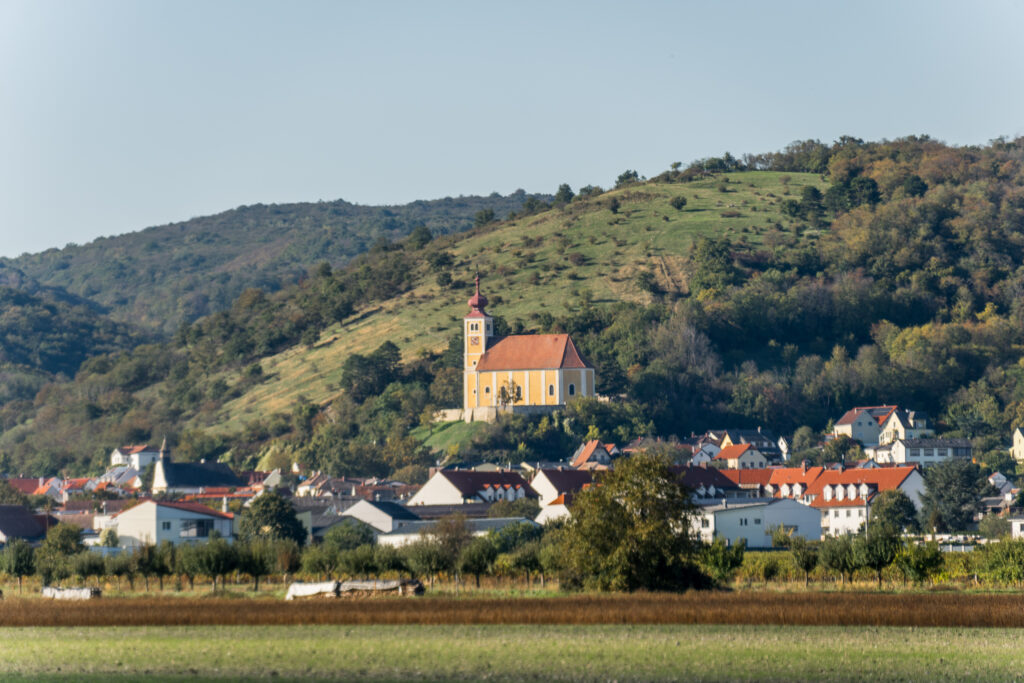 Goldene Stunde gibt goldene Kirche