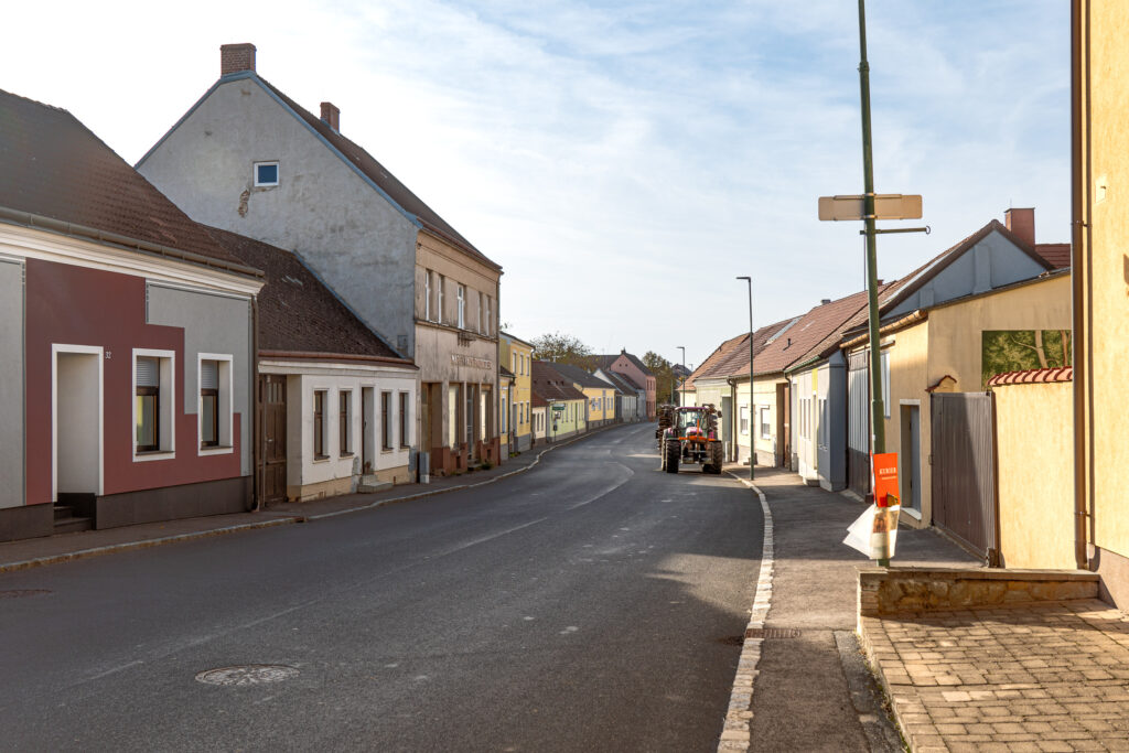 Weinviertel am Freitag Nachmittag: Ausgestorben