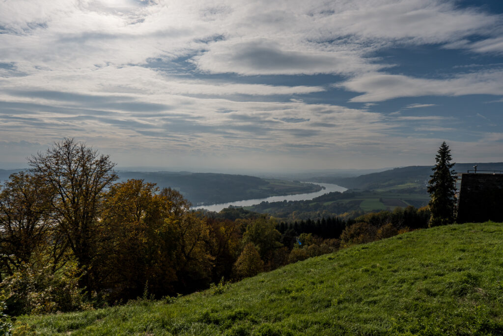 Die Donau von oben