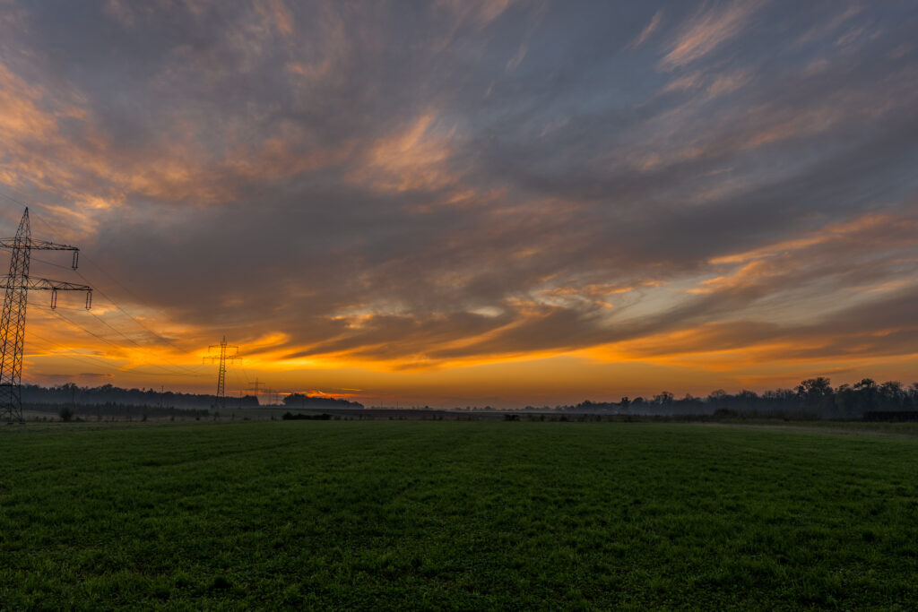 Abendrot kann was