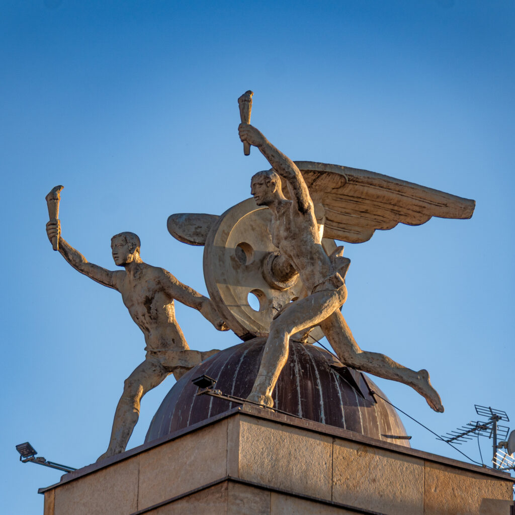 Flügelrad Fackellauf