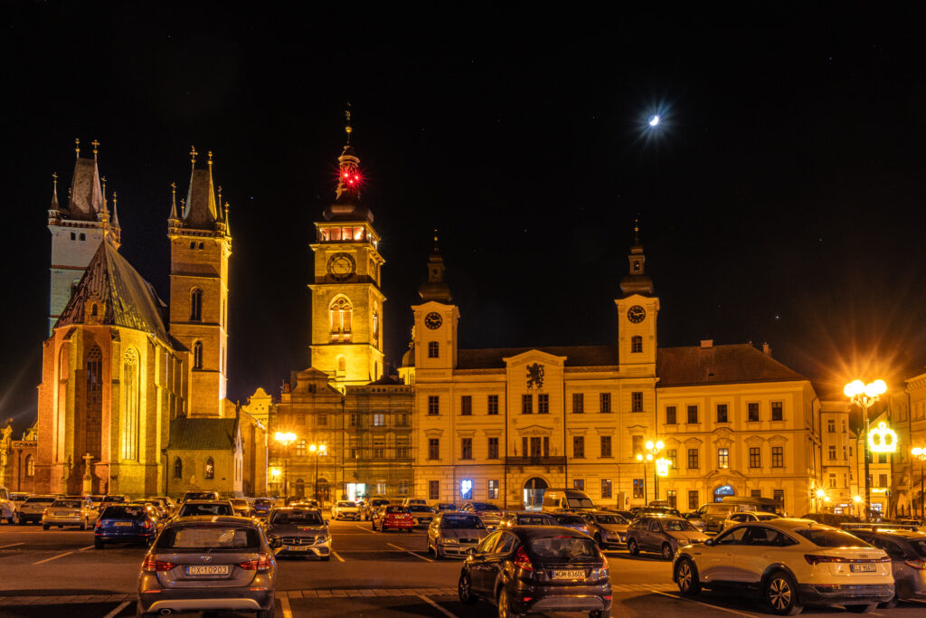 Nachts stören die Autos weniger