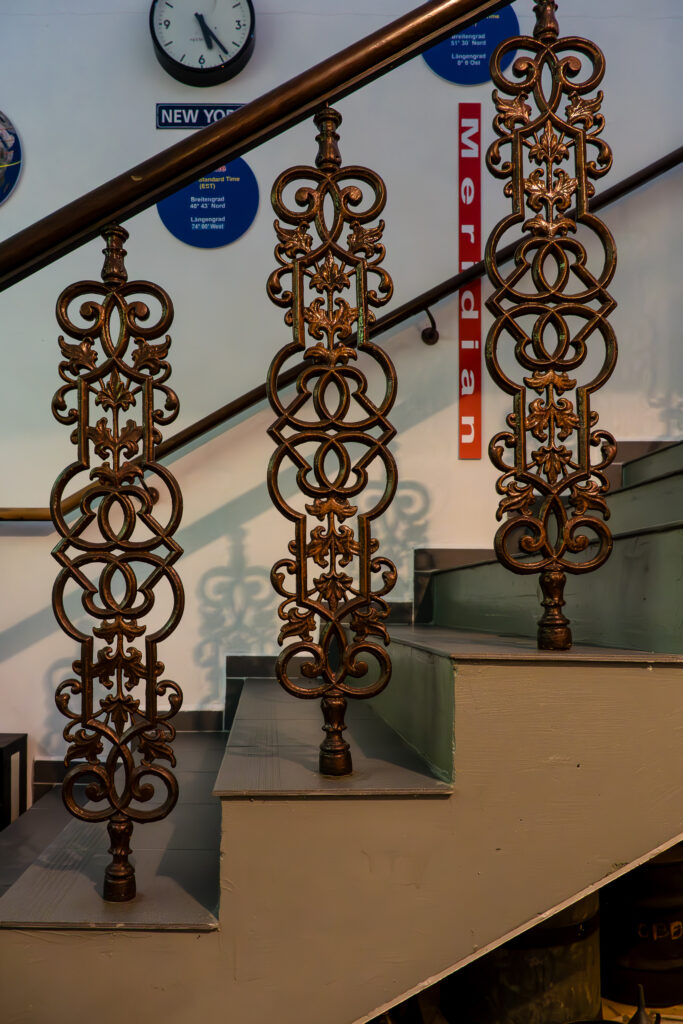 Als Geländer noch ein Kunstwerk waren