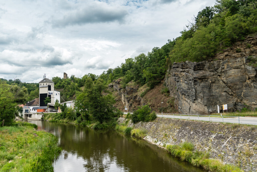 Am Kamp zurück nach Wien
