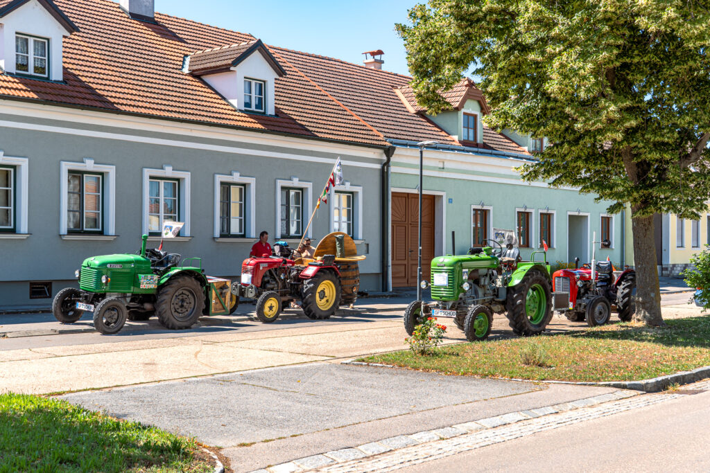Heute fährt man mit dem Steyr aus