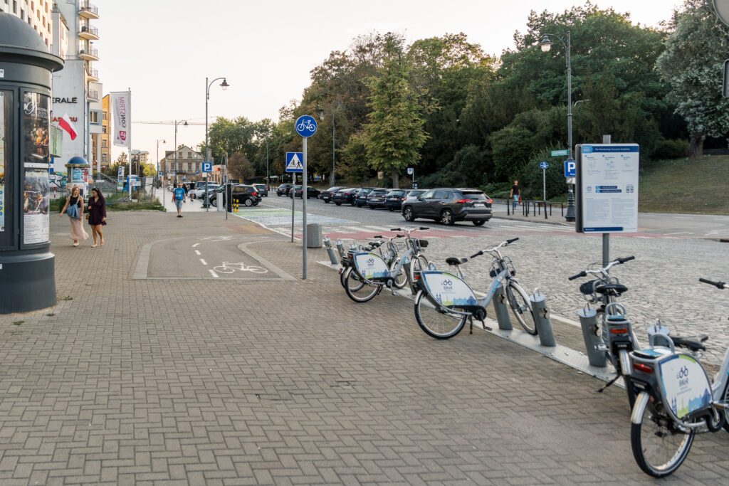 Radwege beginnen manchmal überfallsartig