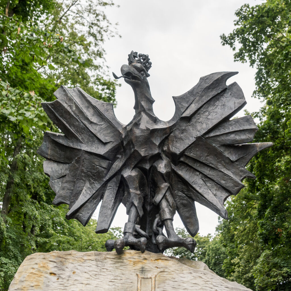 Polnischer Adler - irgendwie zerrupft