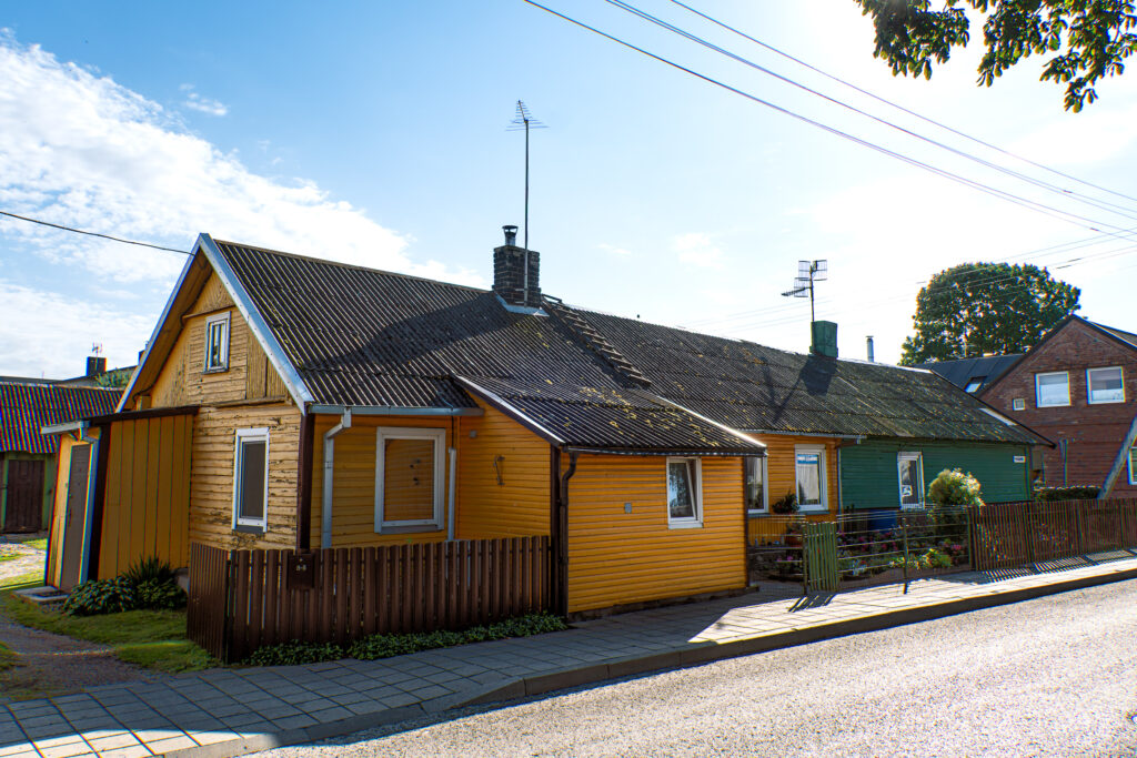 Auch hier baut man aus Holz