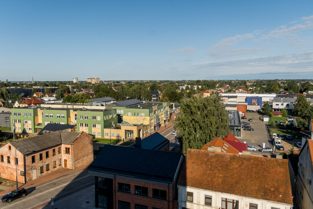 Zimmer mit Aussicht über die Stadt