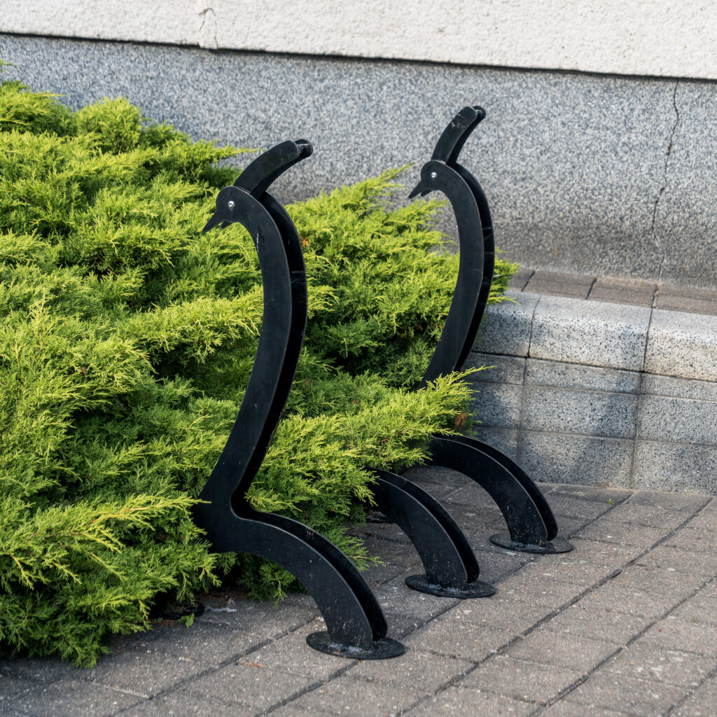 Hübsche Fahrradständer aus der Hölle