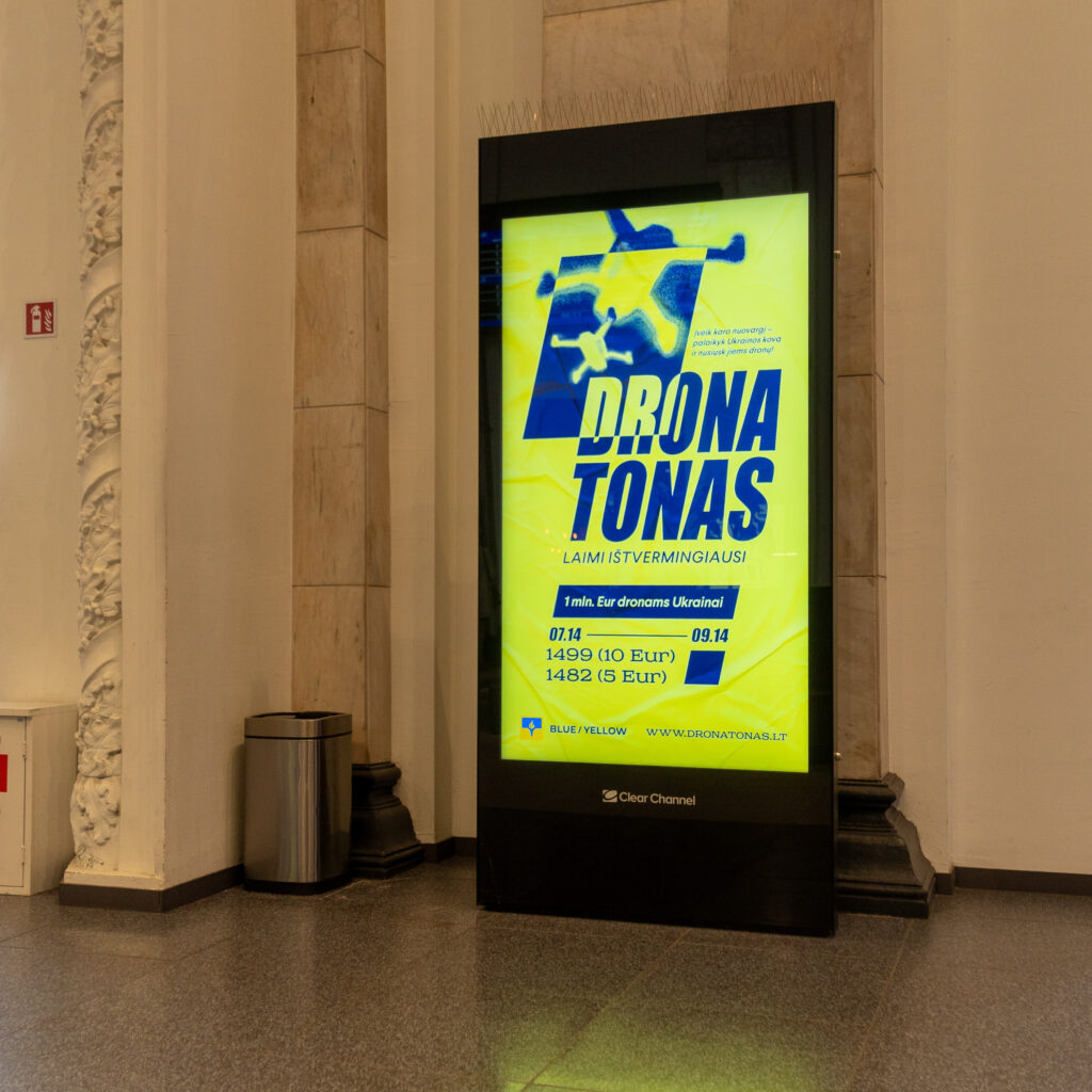 Spendenaufruf für Drohnen für die Ukraine