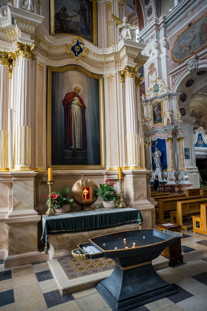 Heiligenverehrung samt Blutreliquie