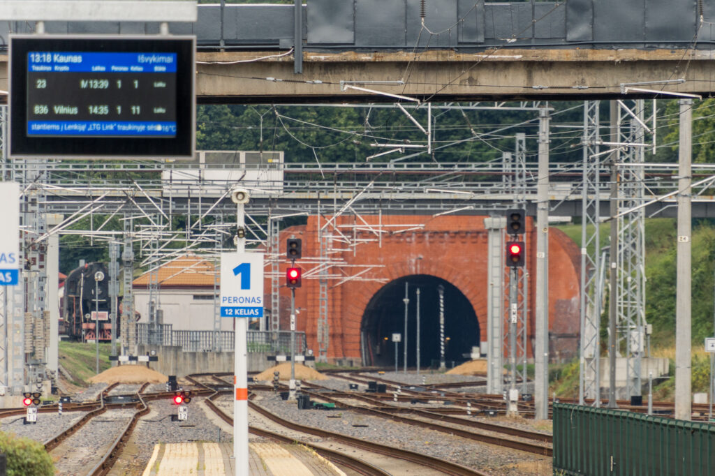 *Der* Tunnel - der einzige in Litauen