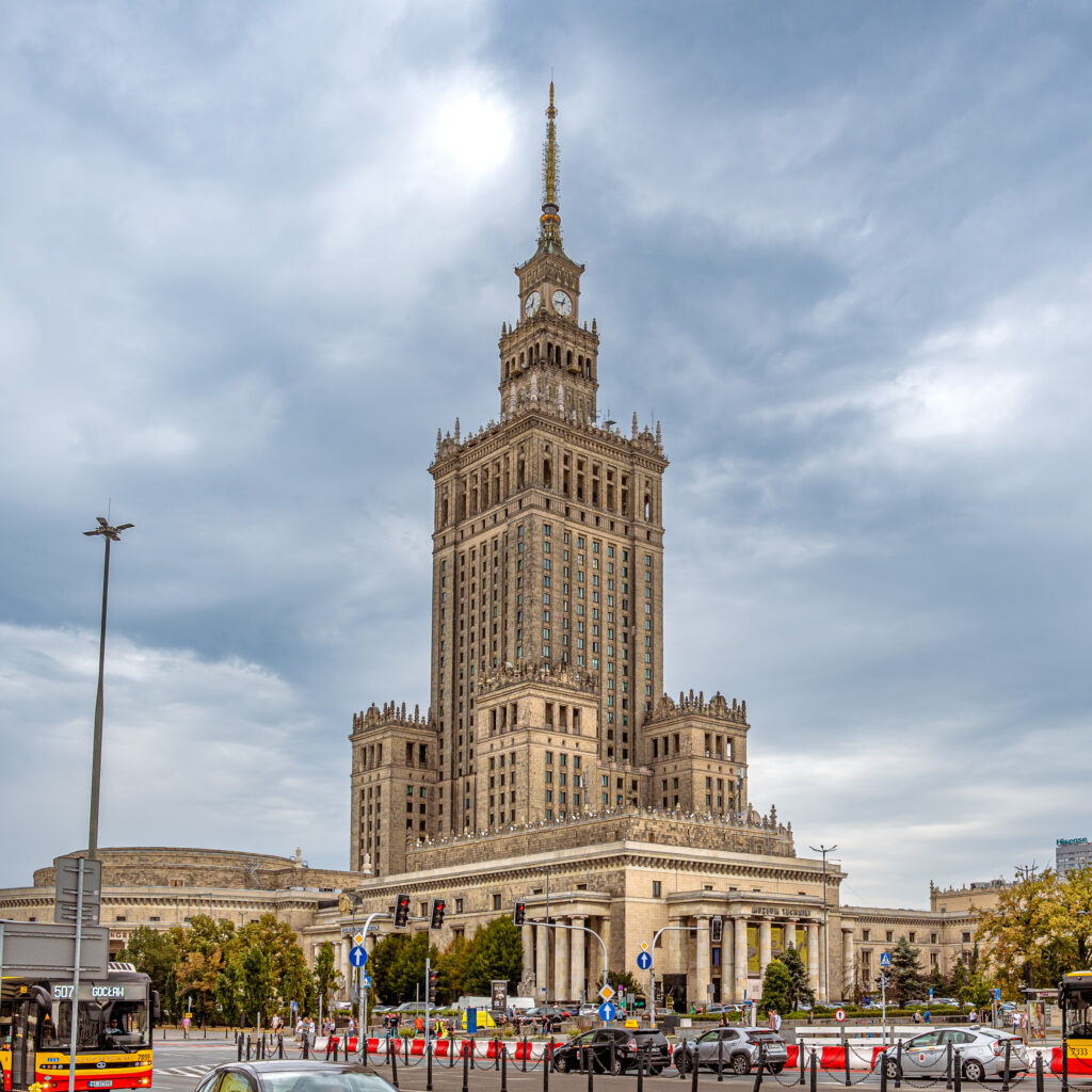 The Kulturpalast formerly known as Stalin-Palast