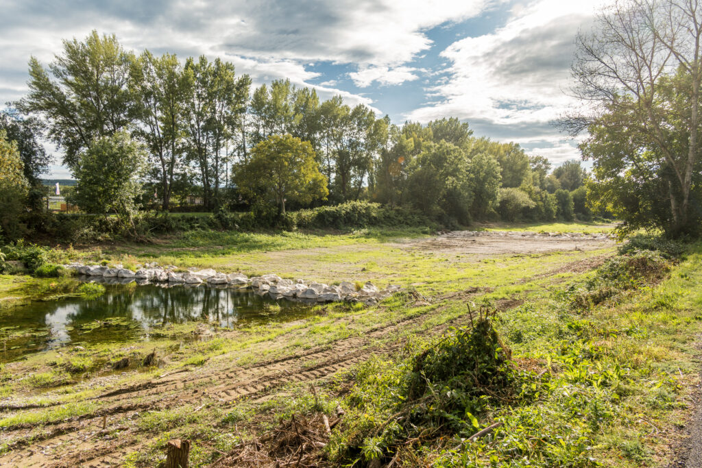 Ob das gut ist, die Schwarza so austrocknen zu lassen?