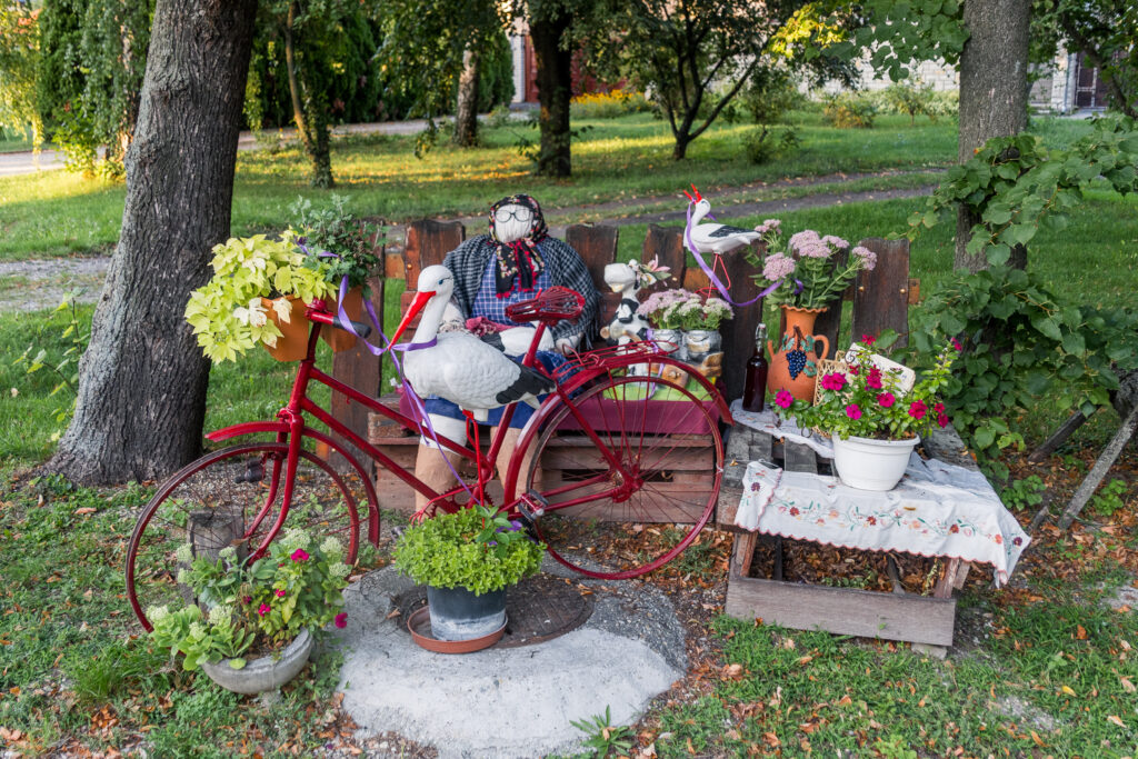 Stillleben mit Fahrrad